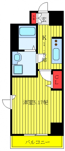 プライムアーバン板橋区役所前の間取り図