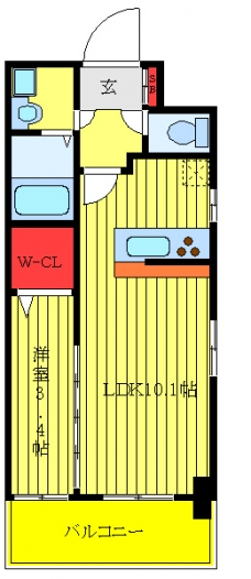 BELLAGIO川口本町の間取り図
