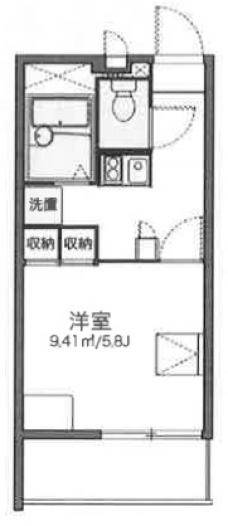 レオパレスＲｅｖｅＭａｉｓｏｎの間取り図