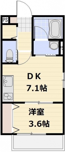 グランパークの間取り図