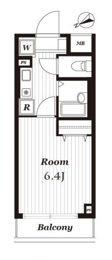 風香５３５の間取り図