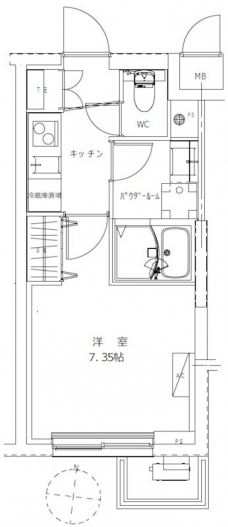 GENOVIA蕨の間取り図