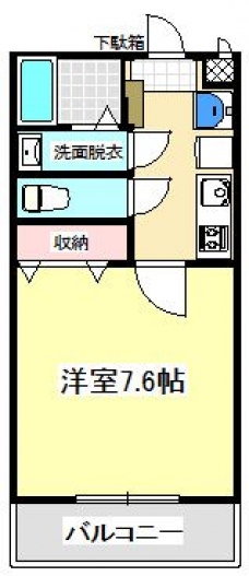 エクセルプラザの間取り図