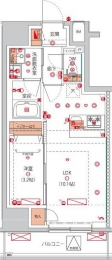 （仮称）高島平THE GARDENレジデンスの間取り図