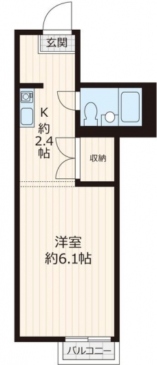 エヌ・テー与野の間取り図