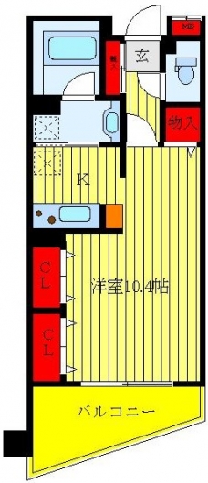 グレイスコート志村三丁目の間取り図