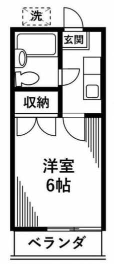 ハイムオークウッドの間取り図