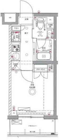 AZEST川口の間取り図