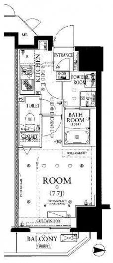 ARTESSIMO AQUTOの間取り図