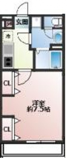 ミルグレースの間取り図