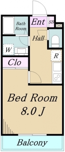 ザ・パーククロス大山の間取り図