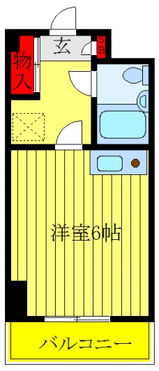 リファレンス浮間の間取り図
