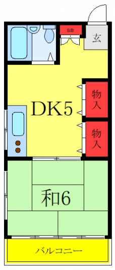 稲葉ビルの間取り図