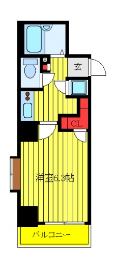 スパシエ赤羽ステーションプラザの間取り図
