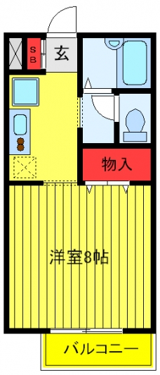 ツヴァイモーストの間取り図