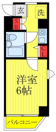 ダイホープラザ駒込の間取り図