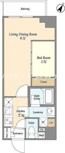 プラート宮坂の間取り図