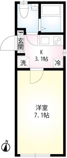 Mistralの間取り図