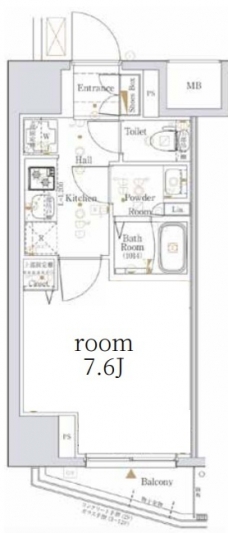 KNOTS大山の間取り図