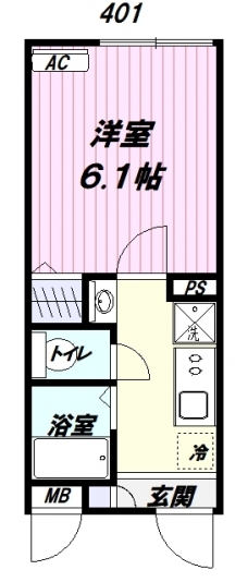 The Garlands（ザ・ガーランズ）の間取り図