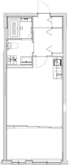 ジェノヴィア大山の間取り図