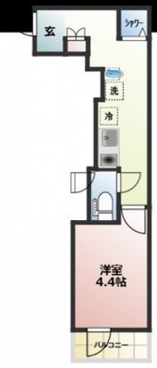 ロッソ・カンパーナの間取り図