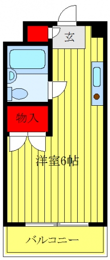 アーバニティ田端の間取り図