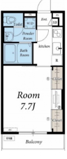 リブリ・Fustoの間取り図