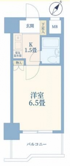 ライオンズマンション川口並木二丁目の間取り図