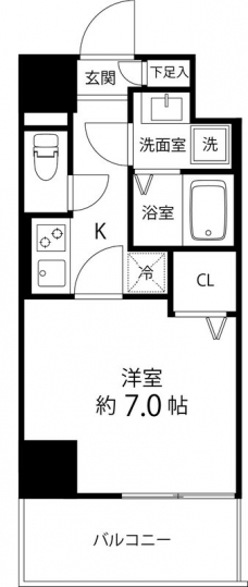 ＳＡＩＯＮ町屋の間取り図