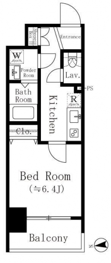 エスジーコート大塚駅前の間取り図