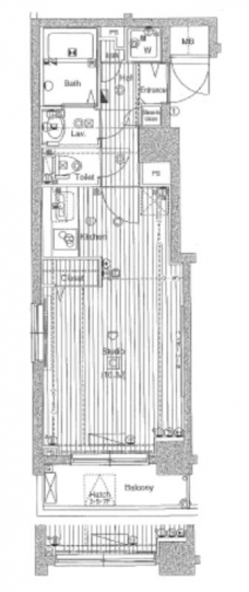 ガラ・ステージ大山の間取り図