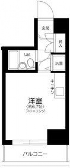 藤和シティコープ新大塚の間取り図