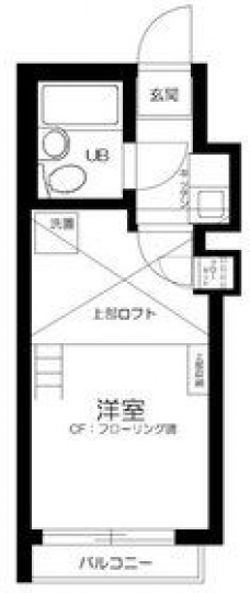 メゾンフレールの間取り図