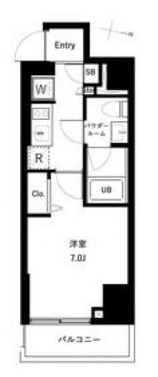 アーバンパーク川口幸町の間取り図