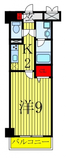 サンブリーズの間取り図