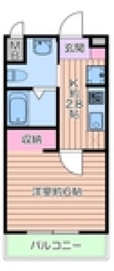 リベルテ東浦和の間取り図