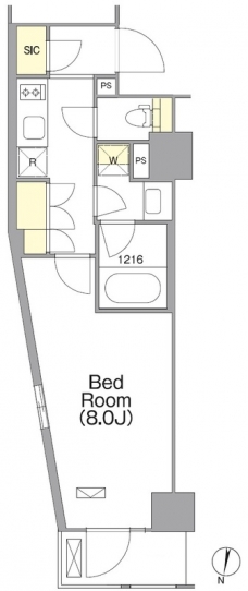 ＯＲＳＵＳ西日暮里 の間取り図