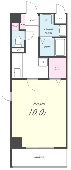 コンフォートアベニューの間取り図
