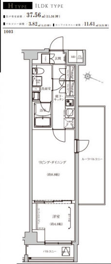 Weave Base -Itabashi Honcho 板橋本町の間取り図