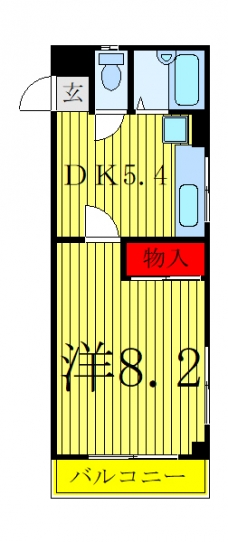 ラフィーネ金杉の間取り図