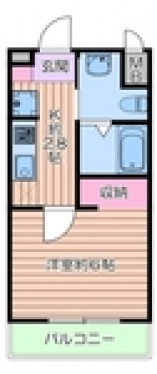 リベルテ東浦和の間取り図