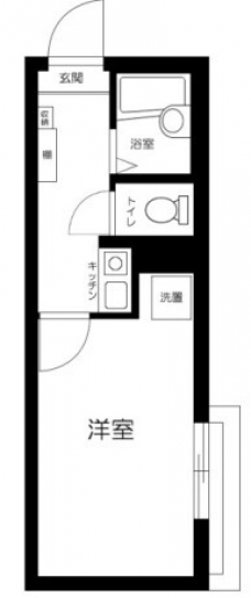 （仮称）足立区扇１丁目新アパート（北西棟）の間取り図
