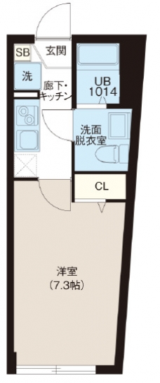 レピュア西巣鴨駅前レジデンスの間取り図