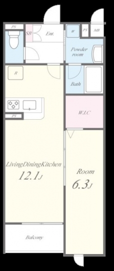 リトルロックスの間取り図