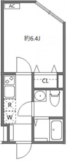 スタートライズの間取り図