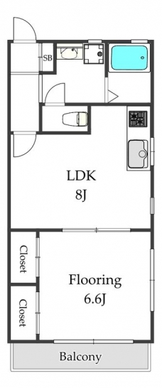Park Wayの間取り図