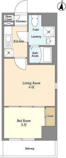 アクシーズタワー浦和岸町Ⅲの間取り図