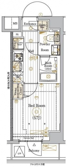 MAXIV川口青木の間取り図