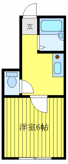CASA北赤羽の間取り図